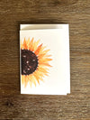 SunFlower Cards Pack 4x6" With Envelope