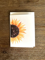 SunFlower Cards Pack 4x6" With Envelope