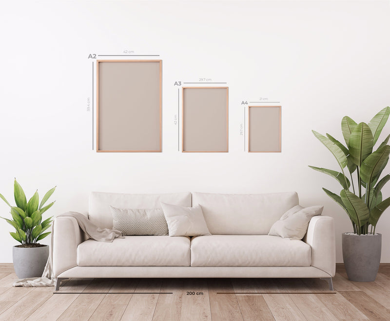 Eucalyptus Leaves Set of 4 Wall Art Prints