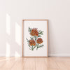 Grevillea Winpara Gold Wall Art Print