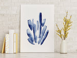 Tube Coral Blue Watercolour Ocean Life Prints