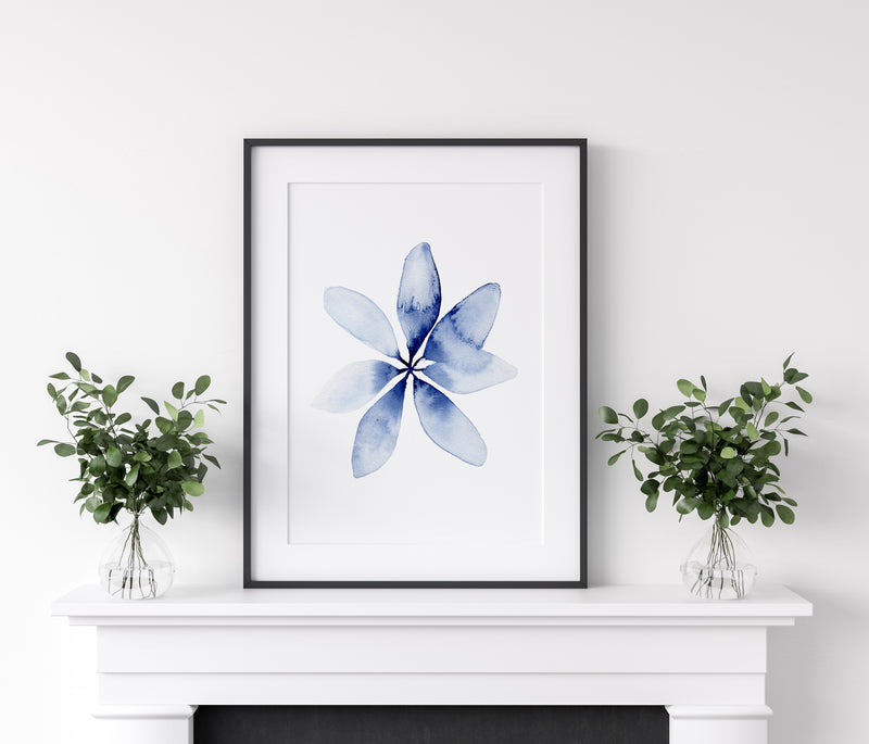 Umbrella Plant Wall Art Print