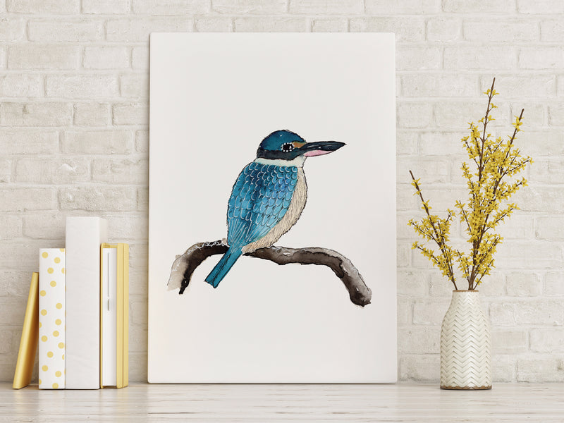 Kingfisher Wall Art Print