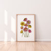 Everlasting Paper Daisy Wall Art Print