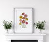 Everlasting Paper Daisy Wall Art Print