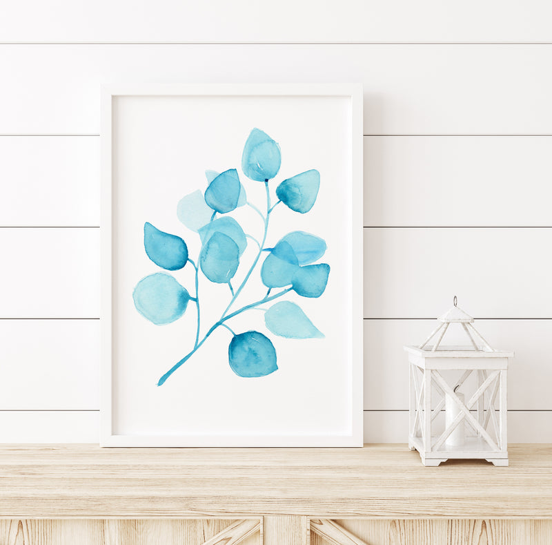 Gum Leaf Set 21 (3) Wall Art Print