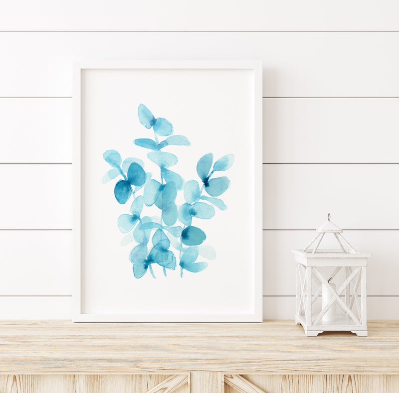 Gum Leaf Set 21 (4) Wall Art Print