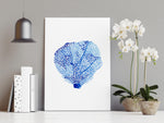 Coral Blue Set 2 (1) Wall Art Print