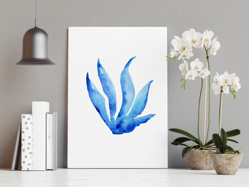 Coral Blue Set 2 (2) Wall Art Print