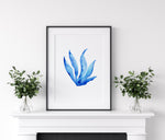 Coral Blue Set 2 (2) Wall Art Print