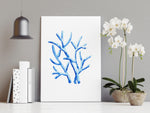 Coral Blue Set 2 (3) Wall Art Print