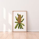 Coastal Banksia Wall Art Print