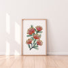 Australian Native Flower Prints - Matchstick Banksia Art