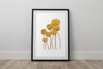 Billy Buttons 2 Wall Art Print