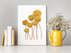 Billy Buttons 2 Wall Art Print